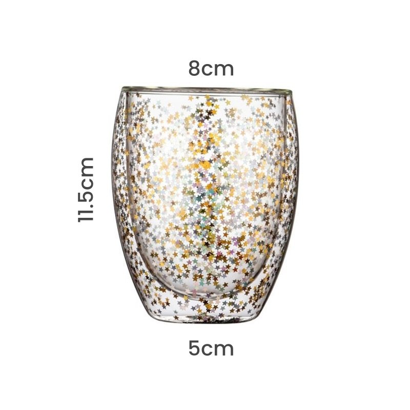 10.1 Fl Oz/300 Ml Green And Pink Christmas Tree And Santa Claus Glass Tea Cups With Lid 10.1 Fl Oz/300 Ml Green And Pink Christmas Tree And Santa Claus Glass Tea Cups With Lid