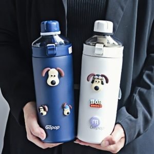 24.3 Fl Oz/720 Ml Stainless Steel Thermal Coffee Tea Travel Mugs With Straw