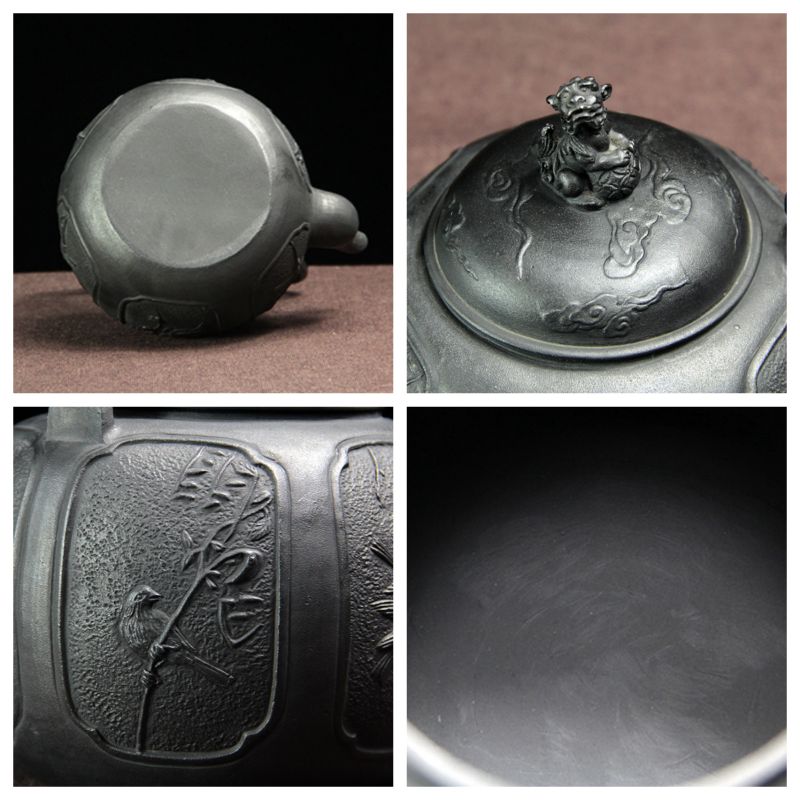 40.6 Fl Oz Traditional Handmade Vintage Old Black Iron Tea Kettle For Sale 40.6 Fl Oz Traditional Handmade Vintage Old Black Iron Tea Kettle For Sale
