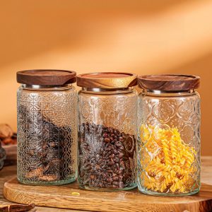 Antique Largre Glass For Decorative Candy Mason Jars For Candy Buffet With Lids
