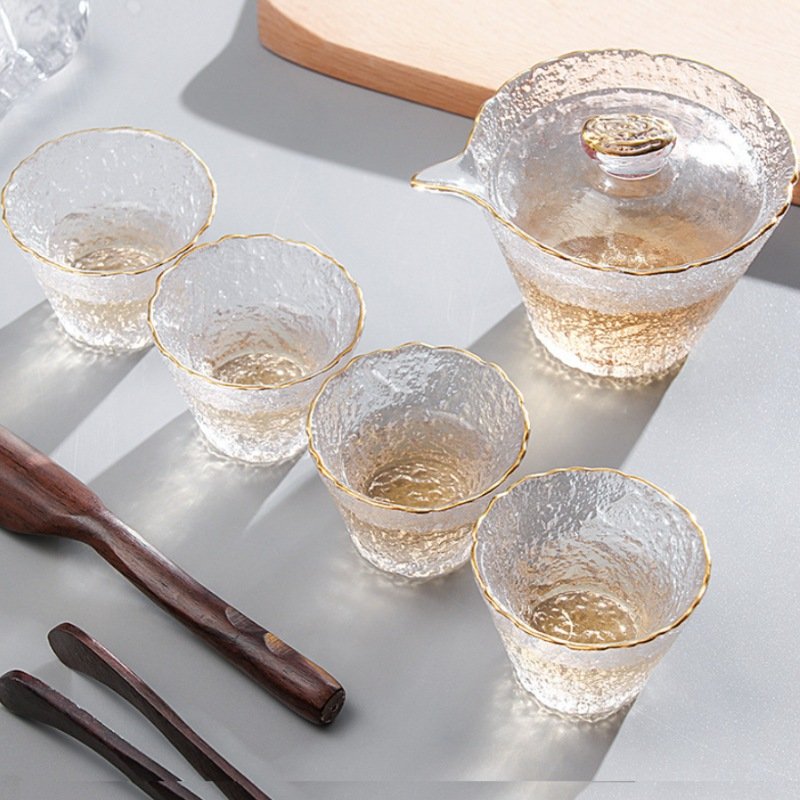 Elegant Crystal Glass Tea Set Of 8 For Adults Elegant Crystal Glass Tea Set Of 8 For Adults