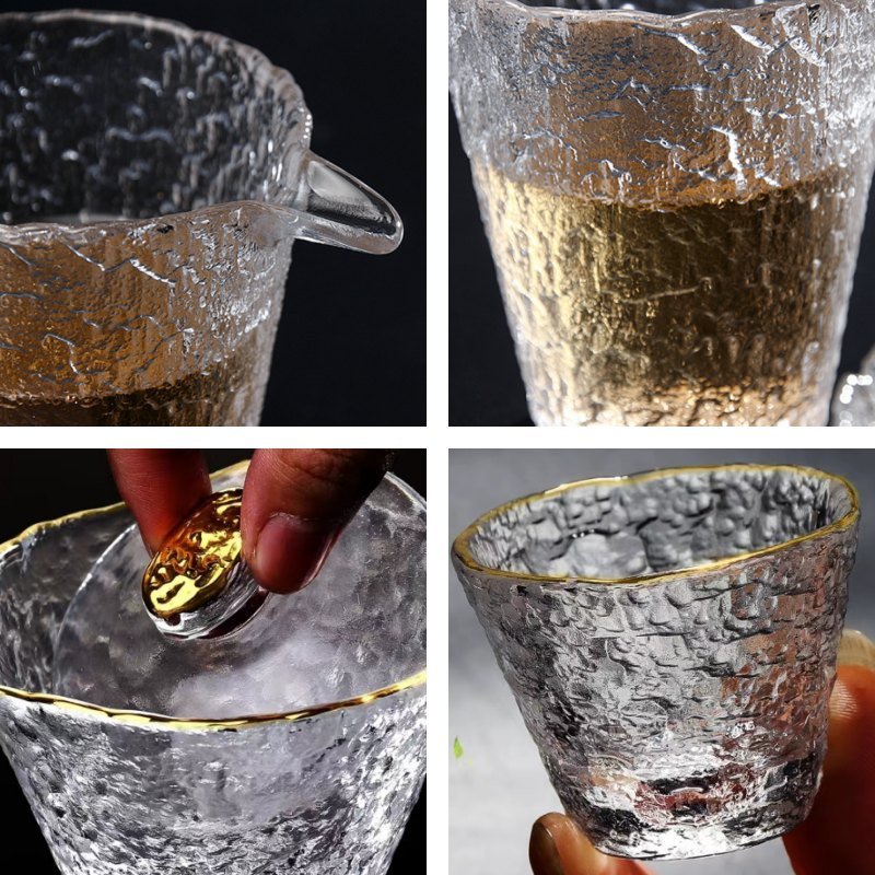 Elegant Crystal Glass Tea Set Of 8 For Adults Elegant Crystal Glass Tea Set Of 8 For Adults