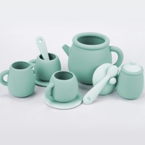 Cute Colorful Wood Afternoon Childs Tea Party Sets For Kids And Girls