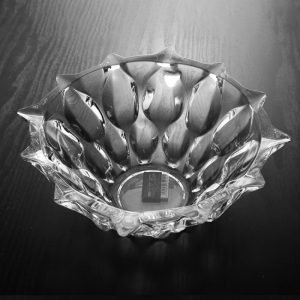 Large Crystal Glass Hard Fruit Candy Jar Display Gift Ideas With Lid For Party