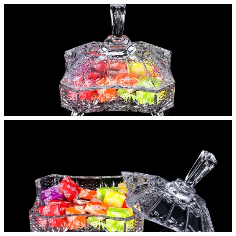 Large Square Clear Glass Candy Display Jar Ideas With Lid For Weddings Large Square Clear Glass Candy Display Jar Ideas With Lid For Weddings