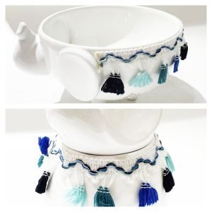 Personalised Modern White M&m Ceramic Elephant Candy Jar Cute Gift Ideas With Lid