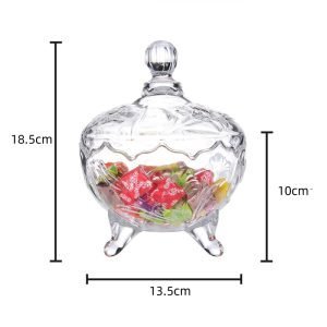 Personalized Triped M&m Best Candy For Clear Glass Candy Jar With Lid  For Office Desk