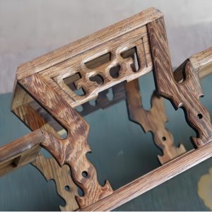 Champion's Wood Stand Wooden Display Shelf For Tea Cup And Mug