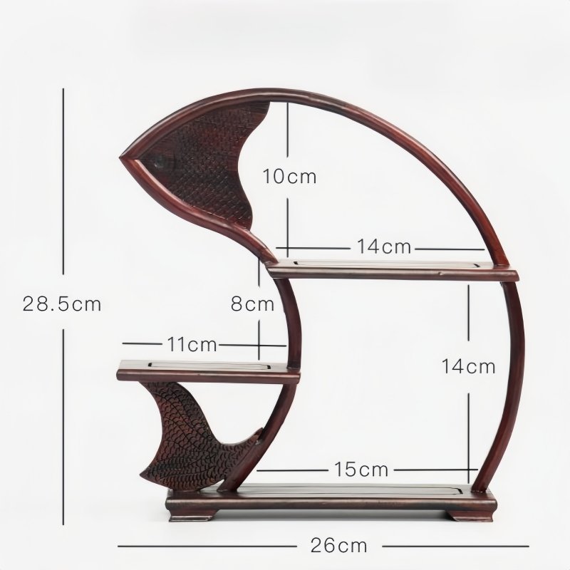 Rosewood Chinese Tea Set And Teapot Display Holder Stand Rosewood Chinese Tea Set And Teapot Display Holder Stand