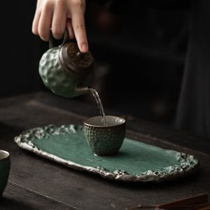 Ceramic Japanese Tea Boat