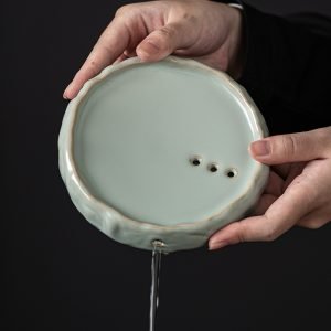 Ru Kiln Ceramic Gongfu Tea Boat