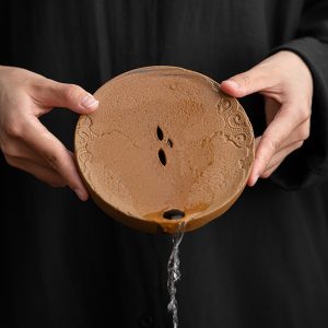 Sauce Glaze Clay Pottery Retro Tea Boat