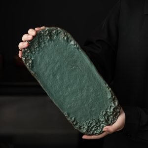 Ceramic Japanese Tea Boat