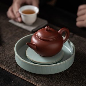 Ru Kiln Ceramic Gongfu Tea Boat