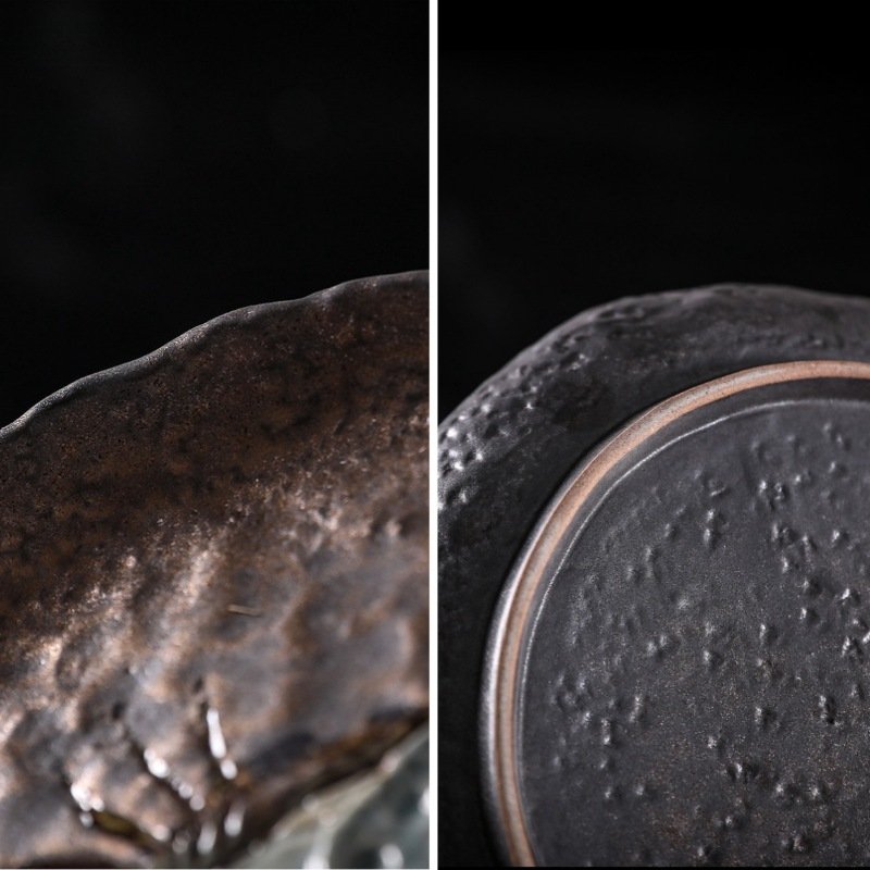 Ceramic Japanese Style Lotus Tea Boat Ceramic Japanese Style Lotus Tea Boat