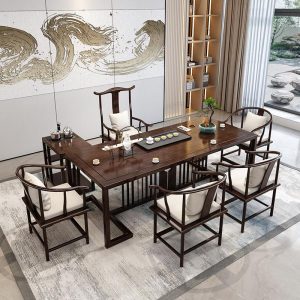 Traditional Chinese Solid Wood Kungfu Tea Ceremony Table Furniture