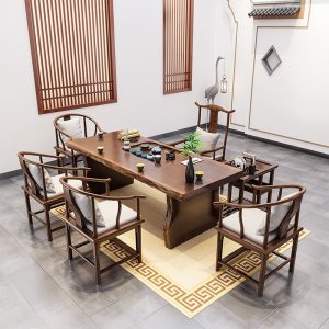 Antique Chinese Solid Wood Zen Kungfu Tea Ceremony Table Furniture
