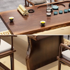 Antique Chinese Solid Wood Zen Kungfu Tea Ceremony Table Furniture