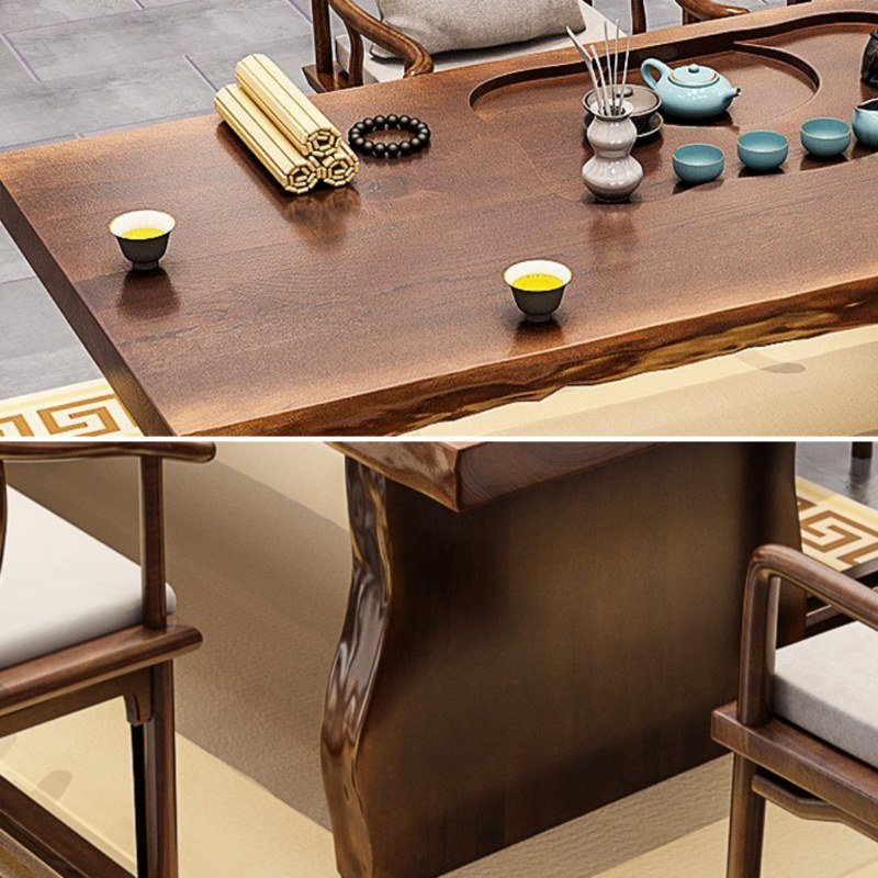 Antique Chinese Solid Wood Zen Kungfu Tea Ceremony Table Furniture Antique Chinese Solid Wood Zen Kungfu Tea Ceremony Table Furniture