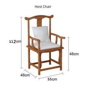 Chinese Solid Wood Ceremonial Gongfu Tea Table With Stools