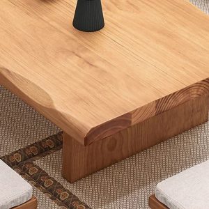 Traditional Japanese Style Tatami Solid Wood Tea Ceremony Table