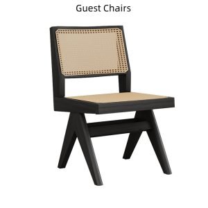 Modern Chinese Wabi Sabi Carbonized Black Solid Wood Tea Ceremony Table With Stools