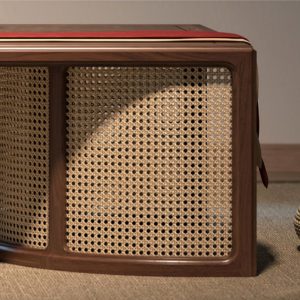 Walnut Wood Japanese Low Floor Folder Tea Table Furniture With Chairs