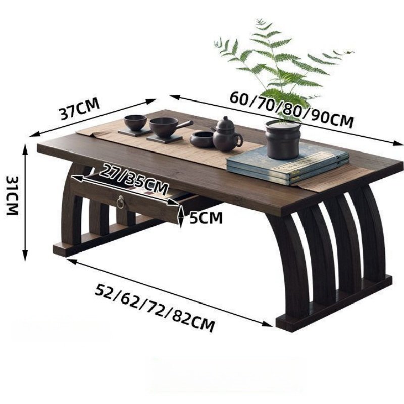 Antique Japanese Bamboo Floor Tea Ceremony Table Set With Chairs Antique Japanese Bamboo Floor Tea Ceremony Table Set With Chairs