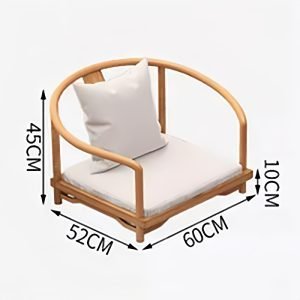 Traditional Japanese Style Tatami Solid Wood Tea Ceremony Table