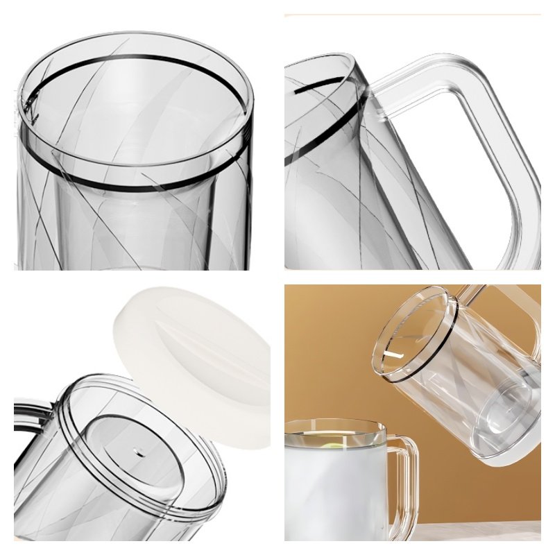 Transparent Double-layer Ice Cup Transparent Double-layer Ice Cup