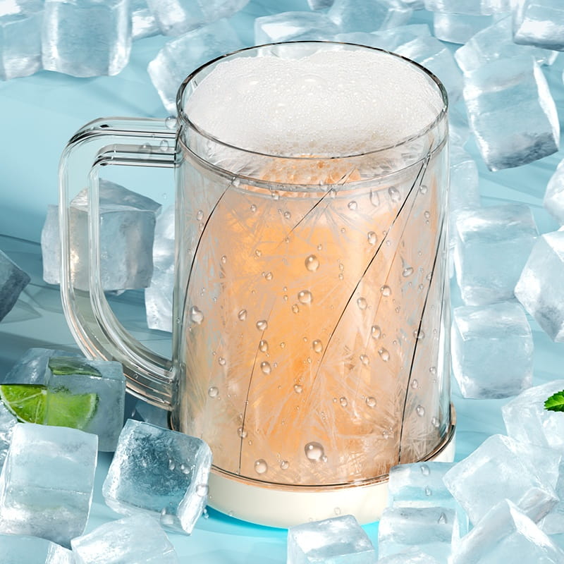 Transparent Double-layer Ice Cup Transparent Double-layer Ice Cup