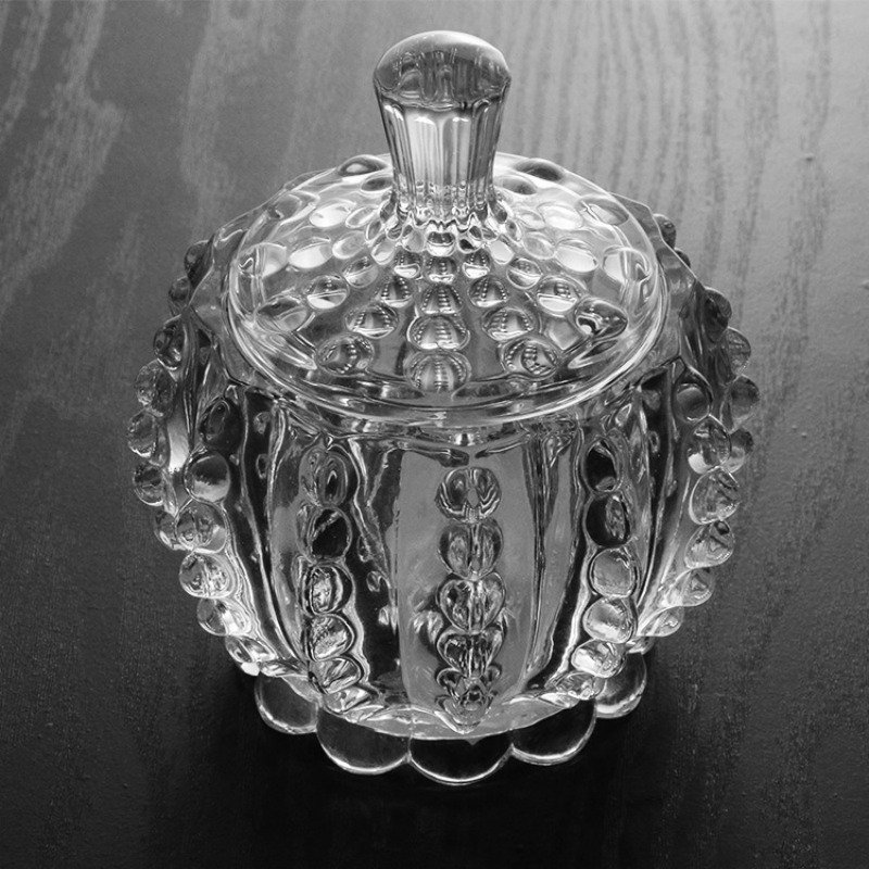 Vintage Relief Glass Personalized Bulk Candy Bar Jars With Lids For Candy Buffet Vintage Relief Glass Personalized Bulk Candy Bar Jars With Lids For Candy Buffet
