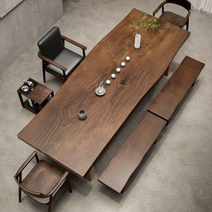 Modern Chinese Solid Wood Gongfu Tea Table Furniture