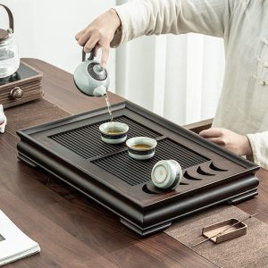 Bamboo Retro Style Gongfu Tea Tray