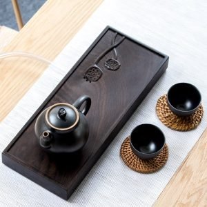 Blackwood Chicken-wing Wood Chinese Kung Fu Tea serving Tray