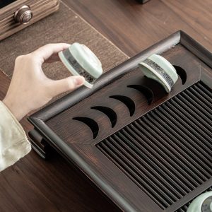Bamboo Retro Style Gongfu Tea Tray