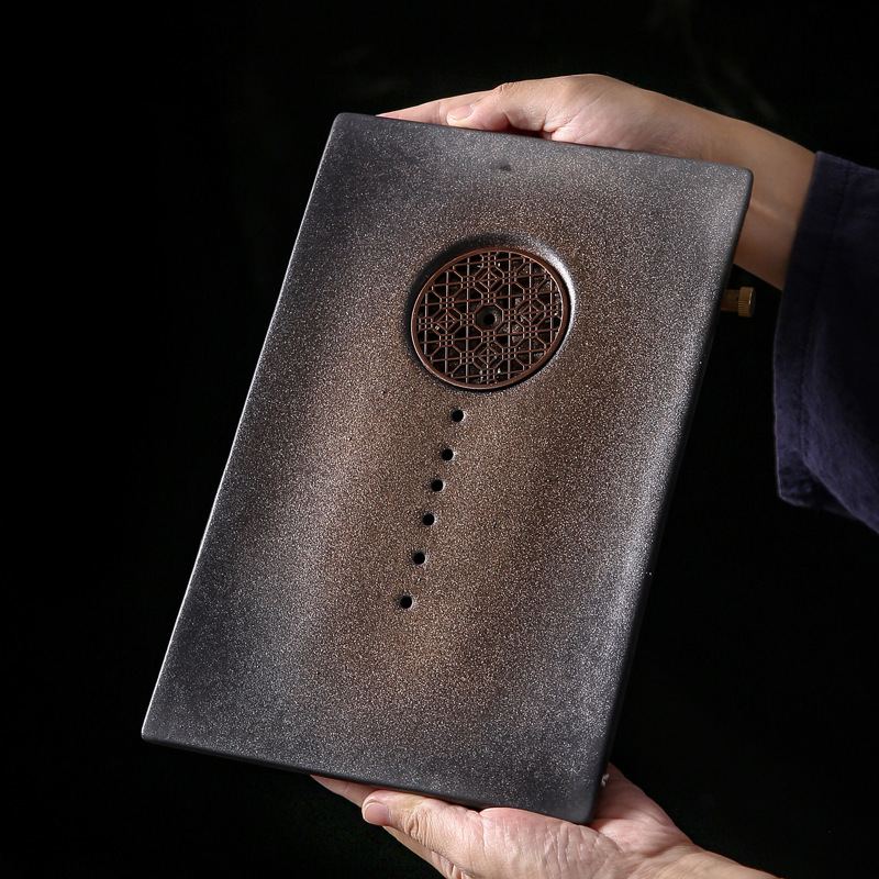 Japanese Handmade Retro Gongfu Tea Tray Japanese Handmade Retro Gongfu Tea Tray