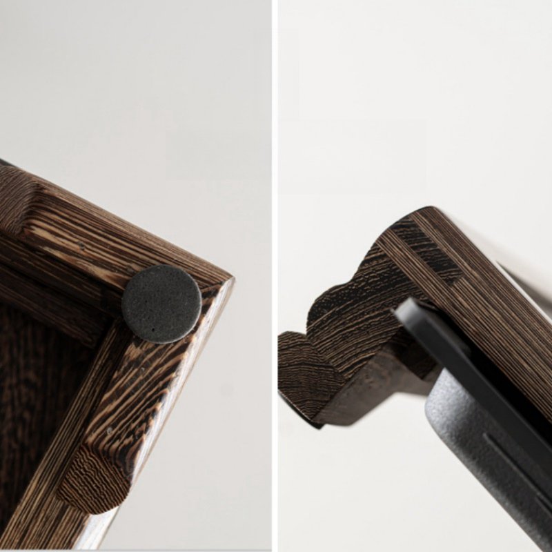 Woven Bamboo Style Wood Waven Gongfu Tea Tray Board With Water Storage Tray Woven Bamboo Style Wood Waven Gongfu Tea Tray Board With Water Storage Tray