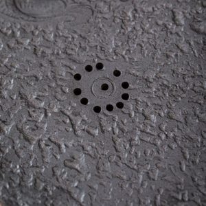 Crude Pottery Japanese Style Tray For Serving Gongfu Tea Box With Water Drains