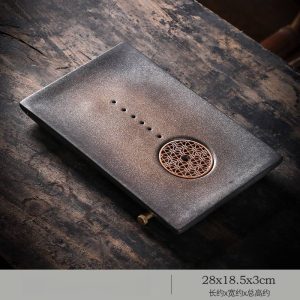 Japanese Handmade Retro Gongfu Tea Tray