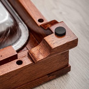 Japanese Style Gongfu Tea Tray Made Of Rosewood With Water Storage Drain