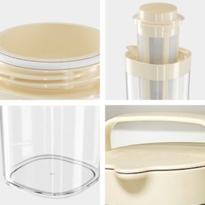 0.3 Gallon Best Portable Pet Sun Tea Plastic Pitcher Infusion With Handle And Spout