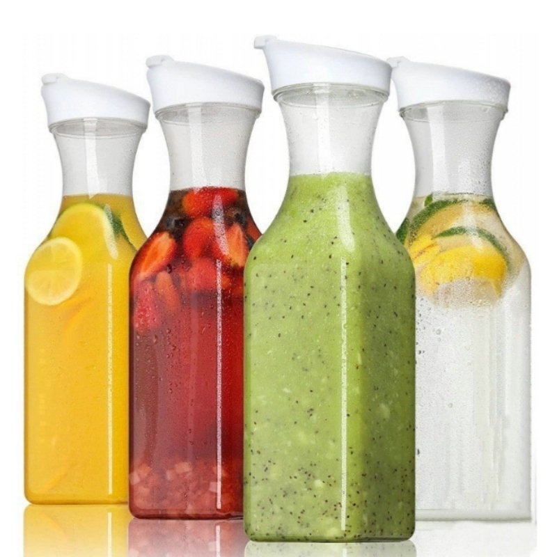 0.4 Gallon Best Portable Vintage Pet Plastic Sun Tea Pitcher Without Spigot For Sale 0.4 Gallon Best Portable Vintage Pet Plastic Sun Tea Pitcher Without Spigot For Sale