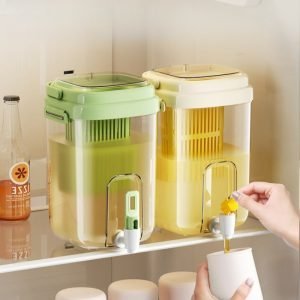 0.5 Gallon Pet Plastic Camping Iced Sun Tea Container Jars With Abs Infuser And Spigot
