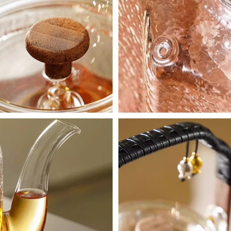 44 Fl Oz Best Vintage Large Heat Resistant Lifting Beam Glass Teapot With Glass Infuser 44 Fl Oz Best Vintage Large Heat Resistant Lifting Beam Glass Teapot With Glass Infuser