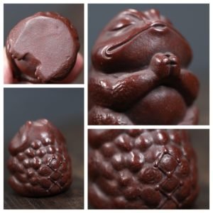 Antique Lucky Frog Tea Pet Purple Clay In Chinese Gongfu Tea Accessories For Good Meanig