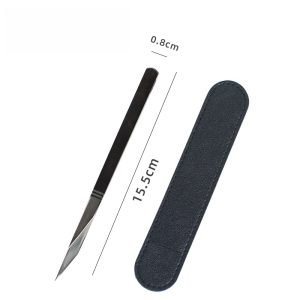 Blackwood And Rosewood Traditional Chinese Damascus Steel Tactical Tea Cake Knife