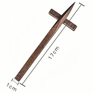 Best Traditional Handcrafted Purple Copper Vintage Tea Ceremony Knife