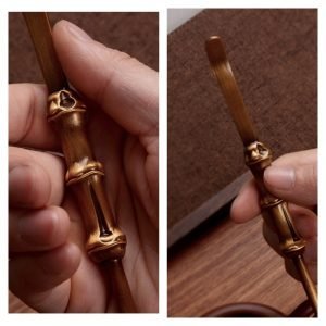 Best Traditional Handmade Vintage Brass Dual Use Pu-erh Tea Cake Needle