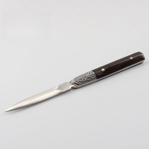 Best Vintage Handcrafted Blackwood Handle And Damascus Steel Tactical Tea Ceremony Knife